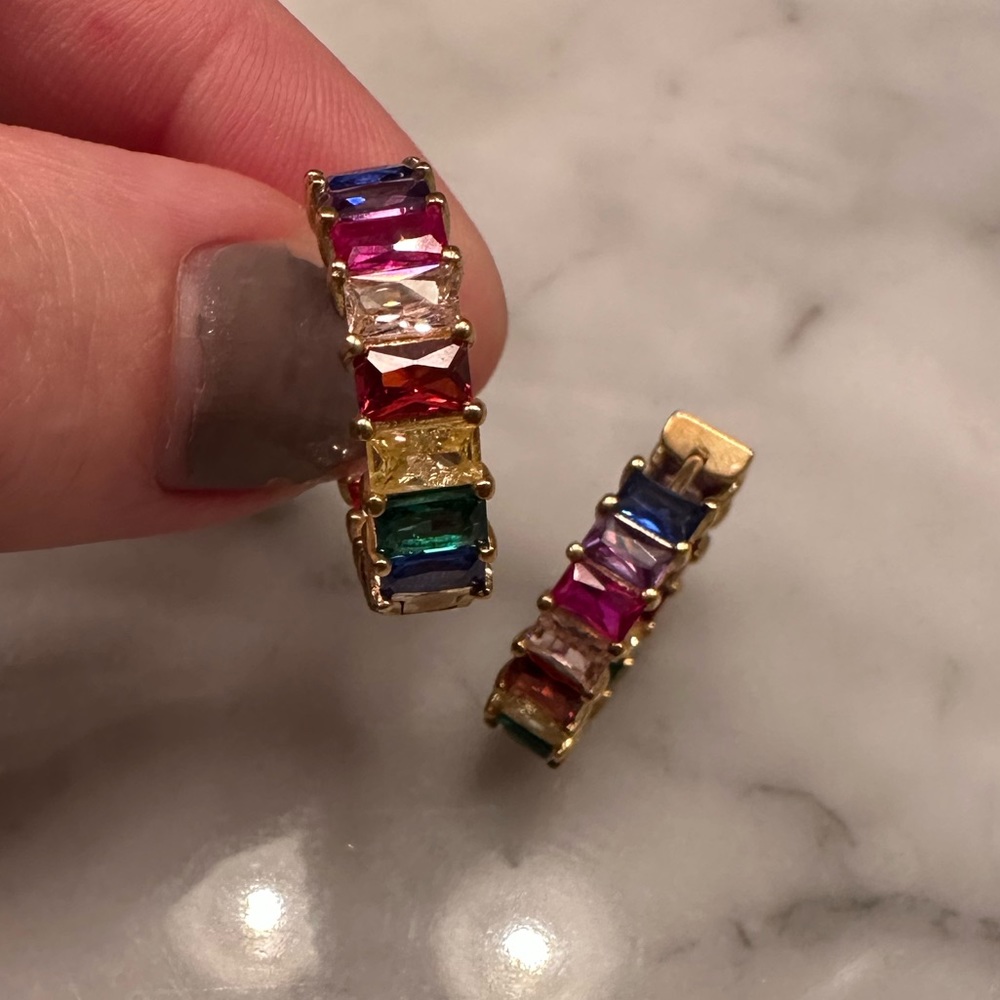 Rainbow Earrings 🌈